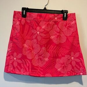 Ripskirt Hawaii Pink Floral Mini Skirt
